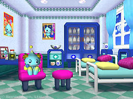 What place is this? It seems to be a mini-hospital for the Chao.