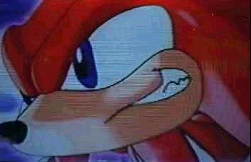 Knuckles in Sonic Shuffle.